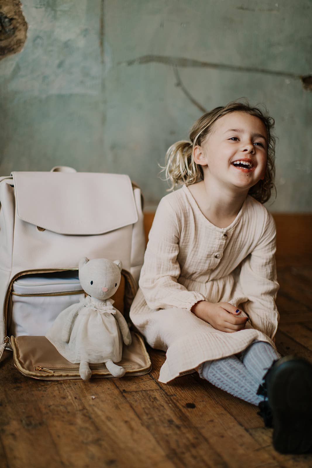 Rori & Rose - Mom Backpack Diaper Shoulder Suitcase Strap with Wet Dry Bag
