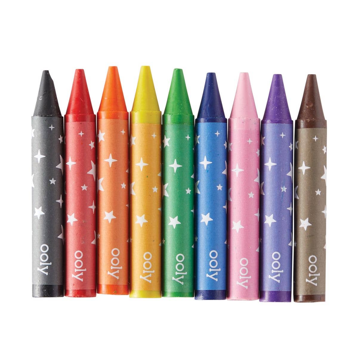 OOLY - Carry-Along: Coloring Book Set - Dinoland (10 PC Set)