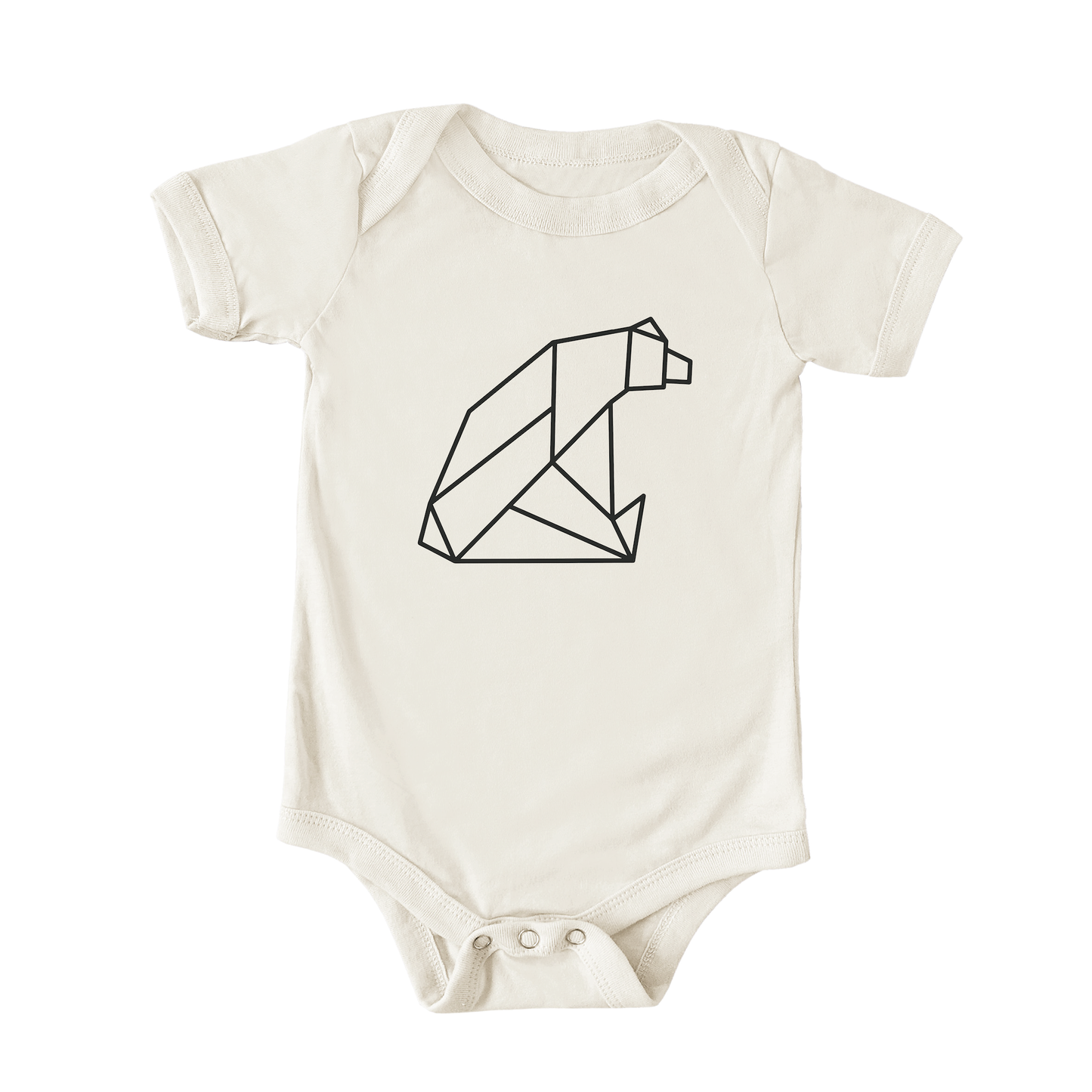 Tate & Adele - Geometric Bird Fox Bee Bear Bunny Heart Graphic Bodysuit