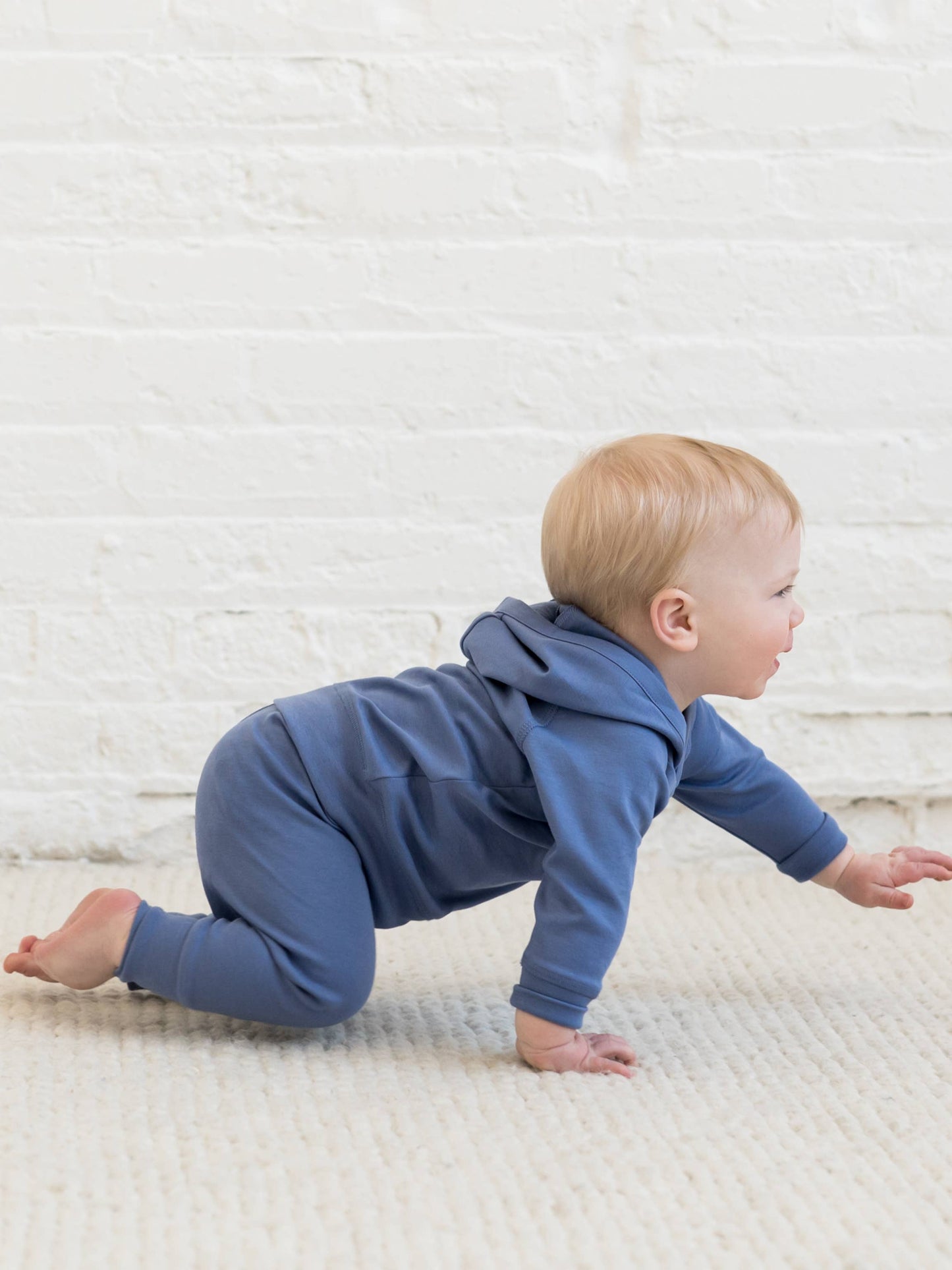 Colored Organics - Organic Baby and Kids Classic Cruz Jogger - Marino