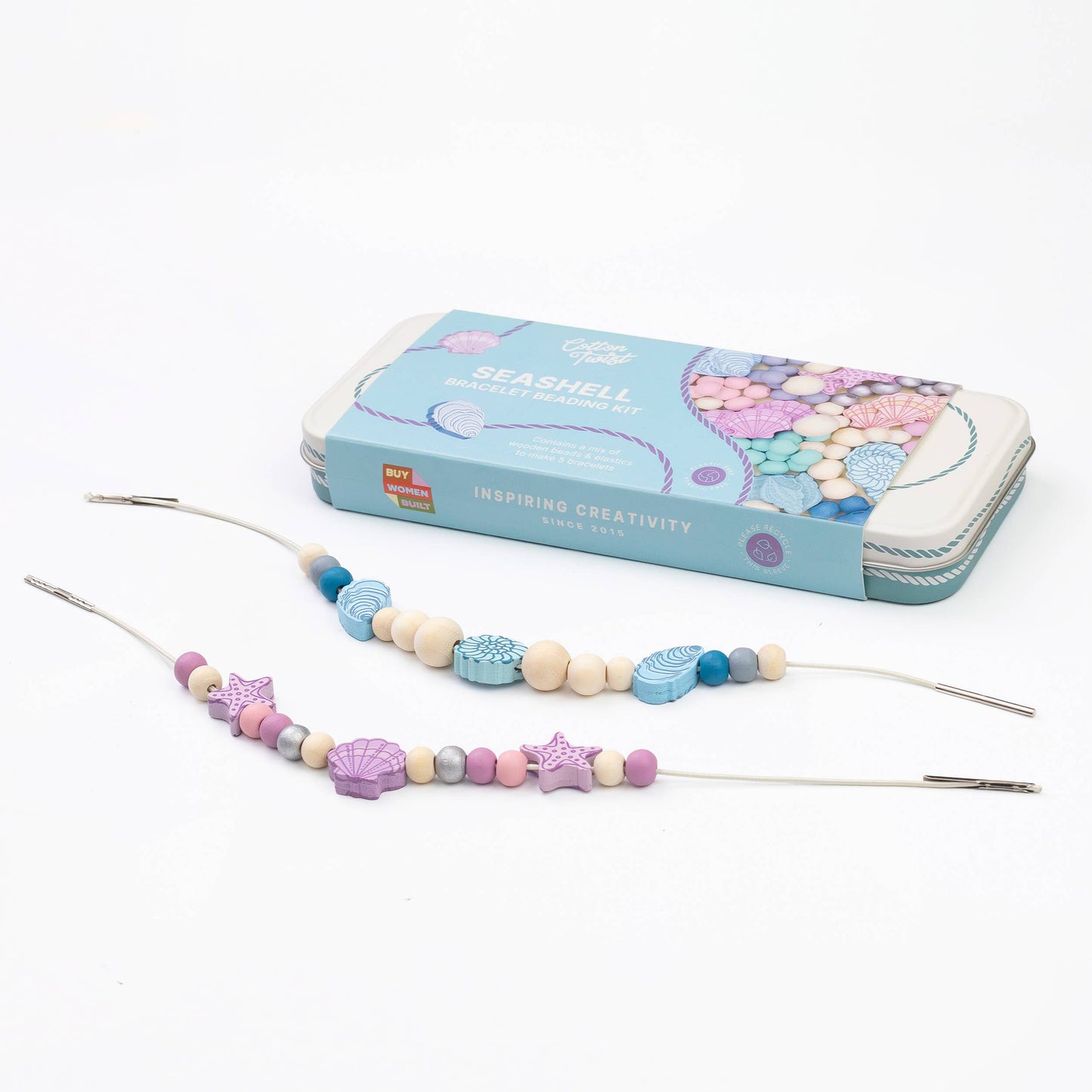 Cotton Twist - Seashell Bracelet Bead Kit