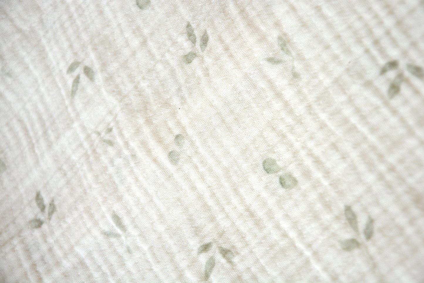 Eli & Nev - Baby Leaves Patterned Sleep Sack 100% Cotton Muslin OEKO-TEX