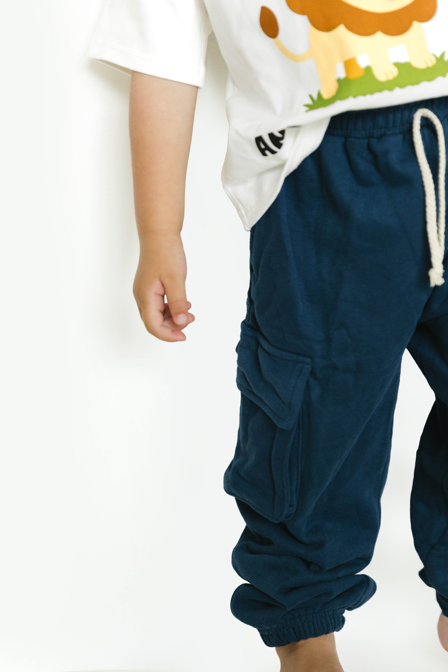 Little One Shop - Navy Cargo Joggers