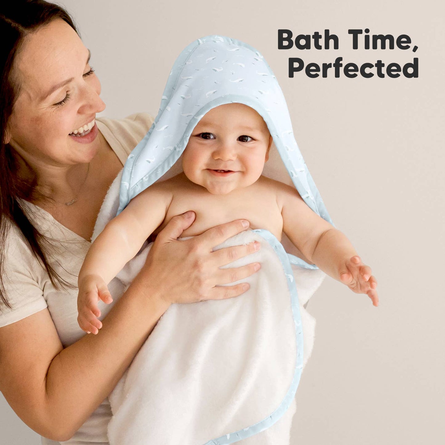 KeaBabies - KeaBabies Luxe Baby Hooded Towel