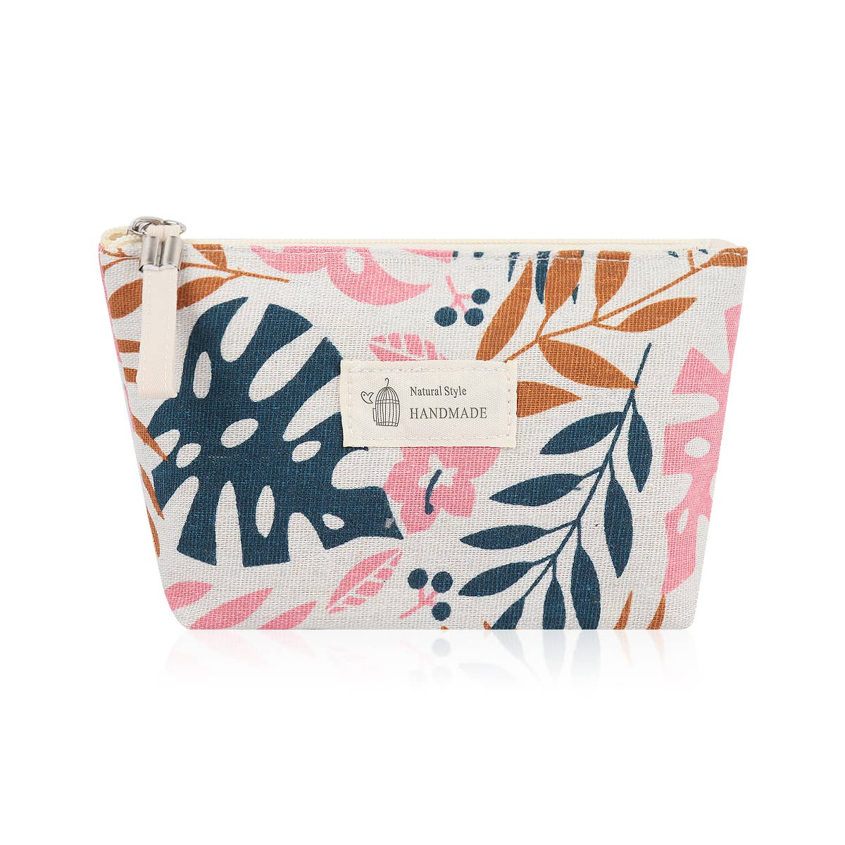 Mini Momo - Small Makeup Bag Cute Print Cosmetic Toiletry Pouch