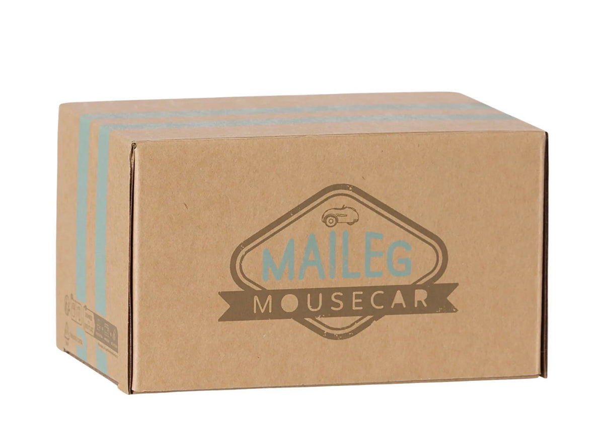 Maileg - Car, Mouse - Light Mint