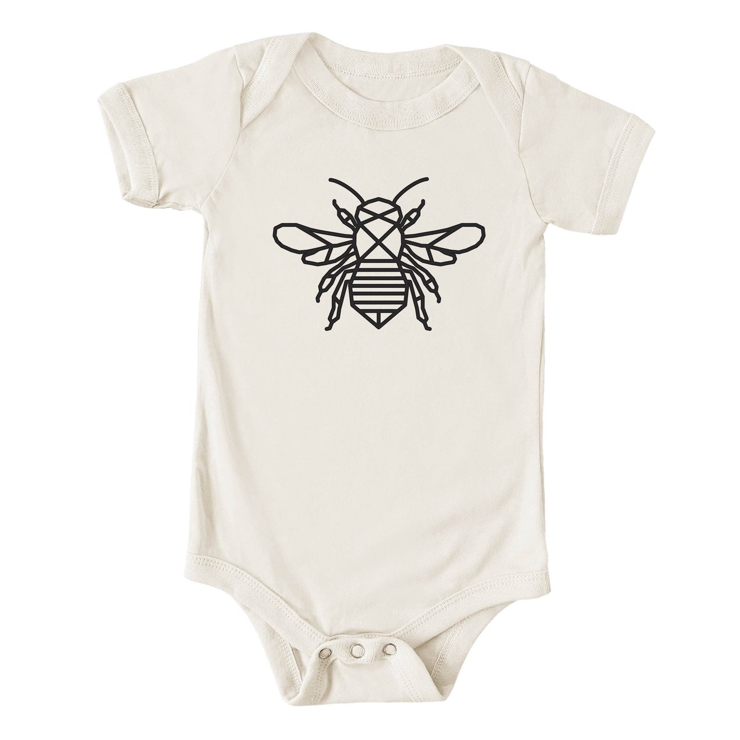 Tate & Adele - Geometric Bird Fox Bee Bear Bunny Heart Graphic Bodysuit