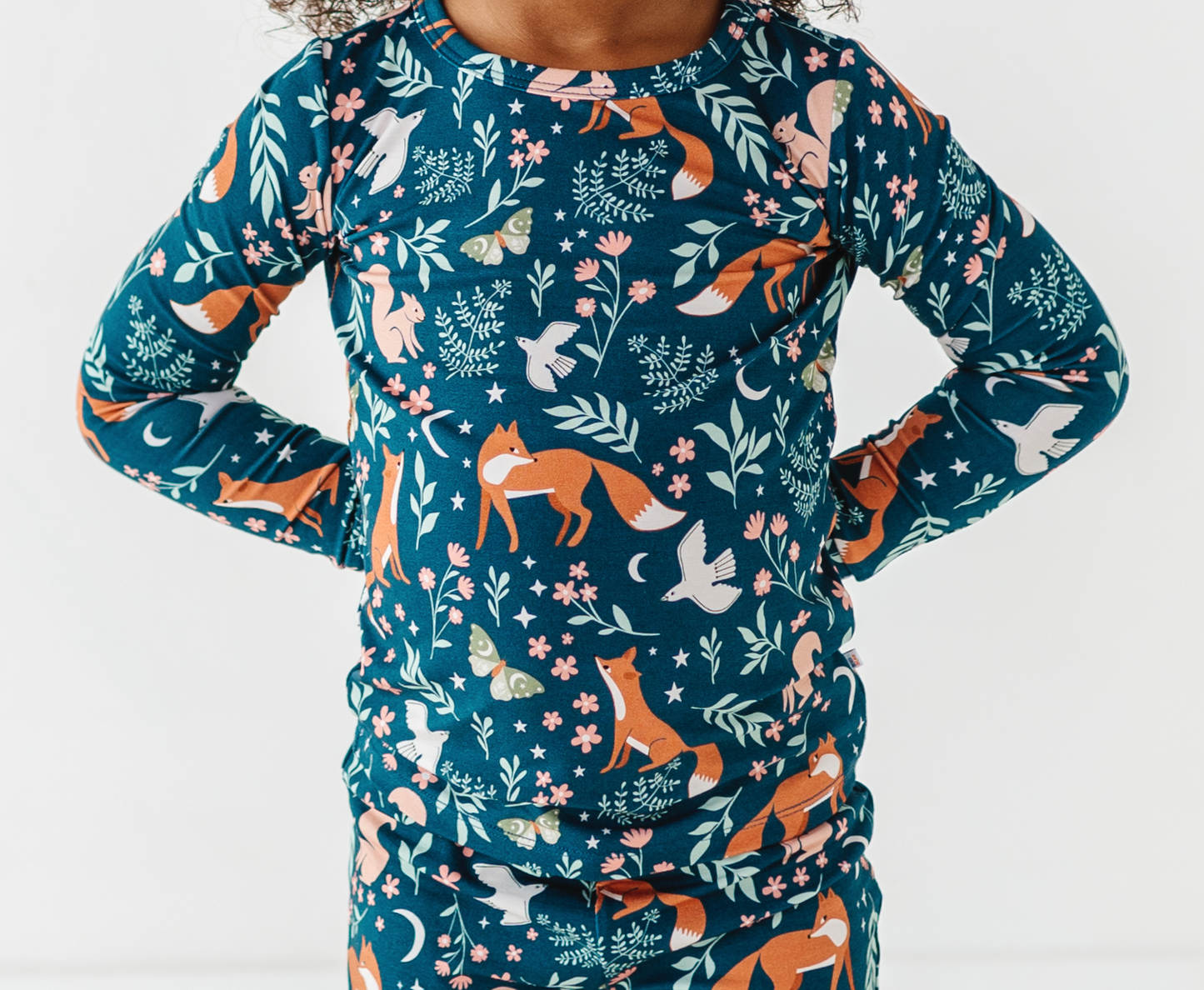 Bird & Bean® - Kids Bamboo Pajamas - Woodland - Alice