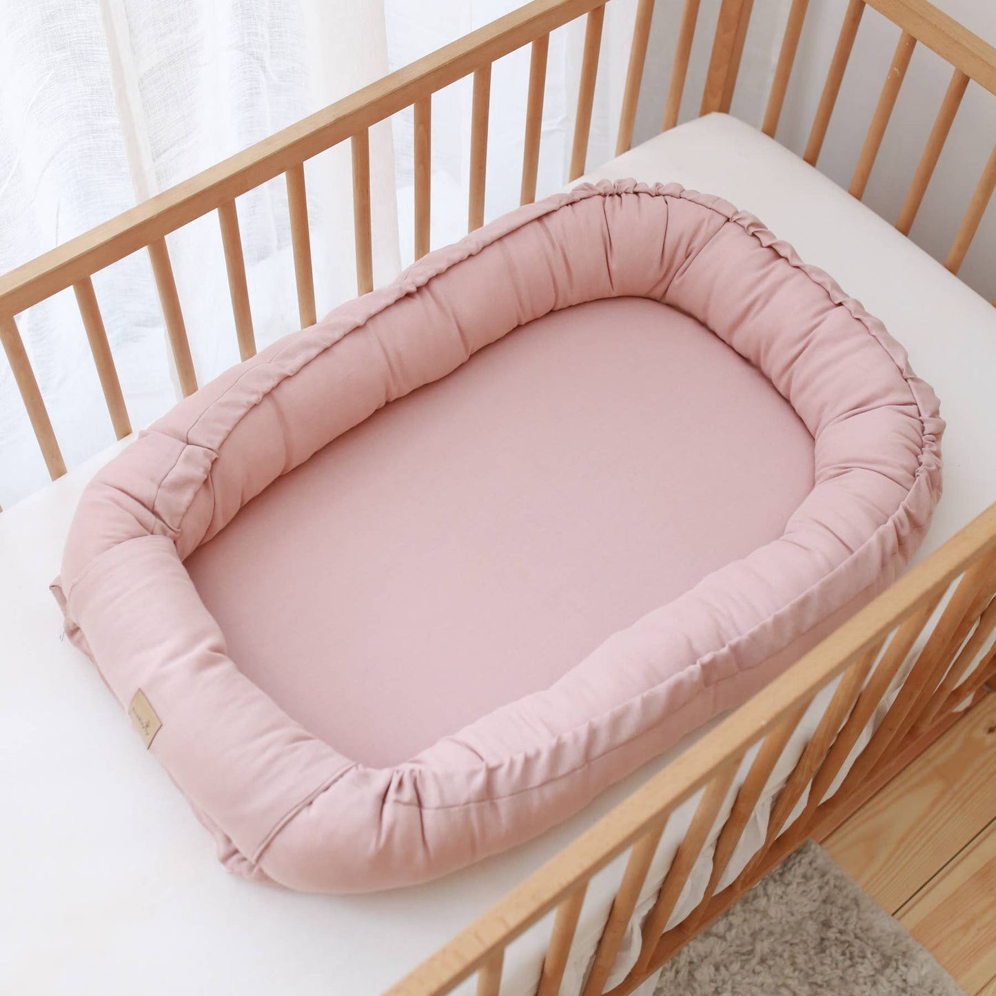 BABYLY - Babyly -linen toddler lounger