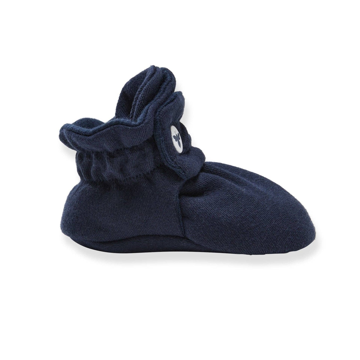 Burt's Bees Baby - Solid Organic Cotton Baby Booties - Midnight