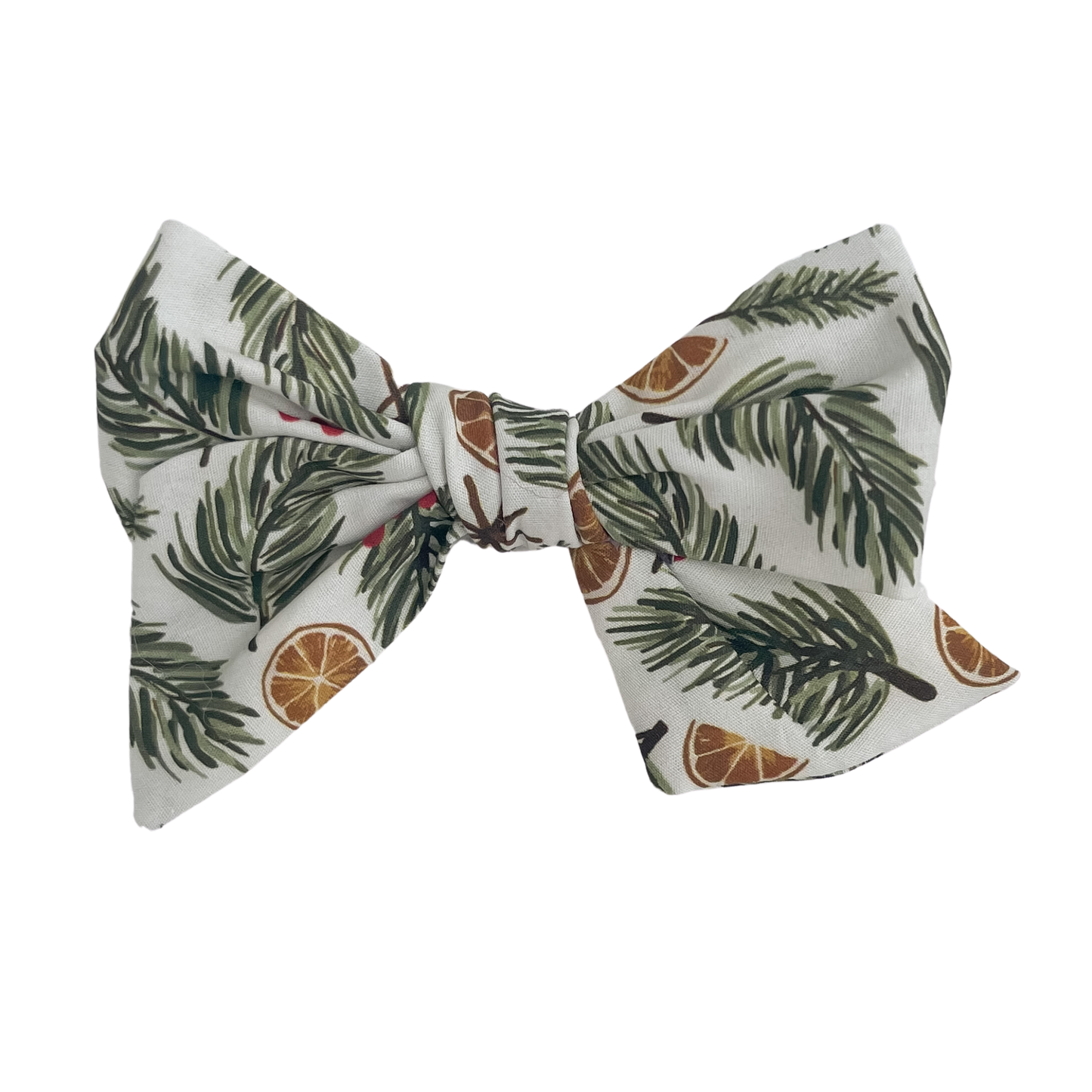 Festive Pine Sprigs | Bow: Clip
