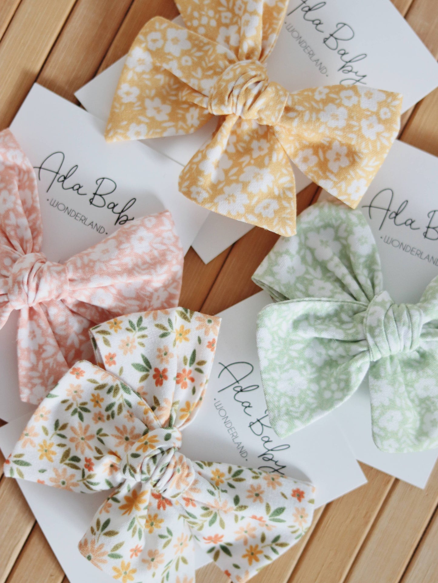 Ada Baby - Hair Bow Slides for Baby and Kids