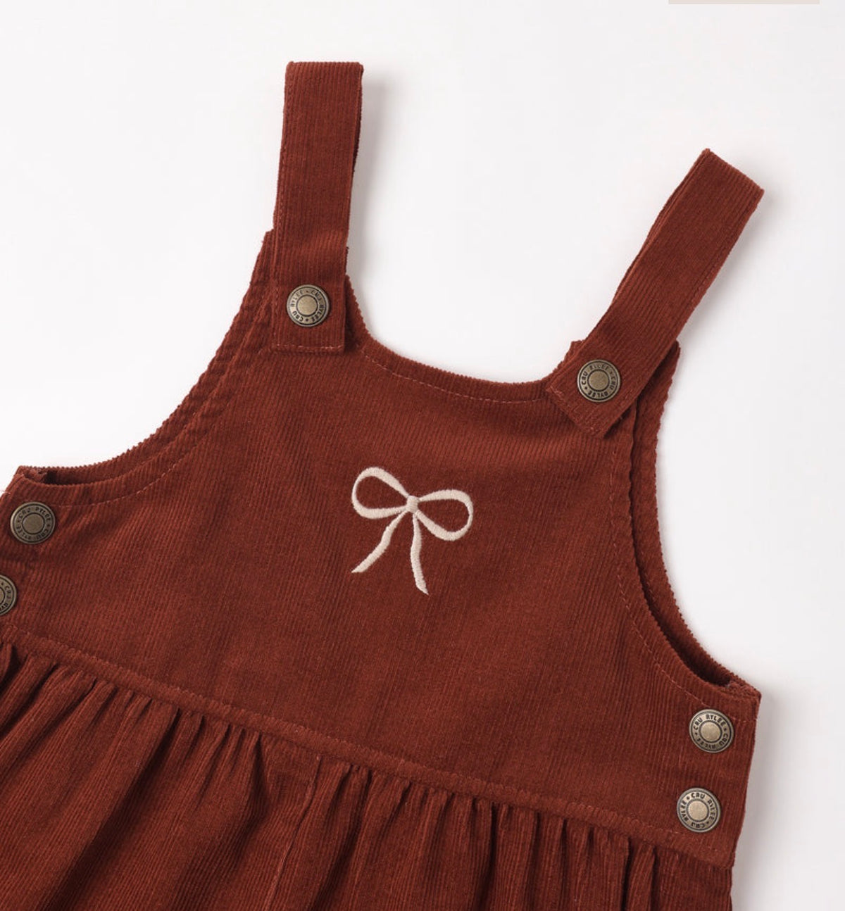 Rylee + Cru - Wide Leg Overall - Ruby