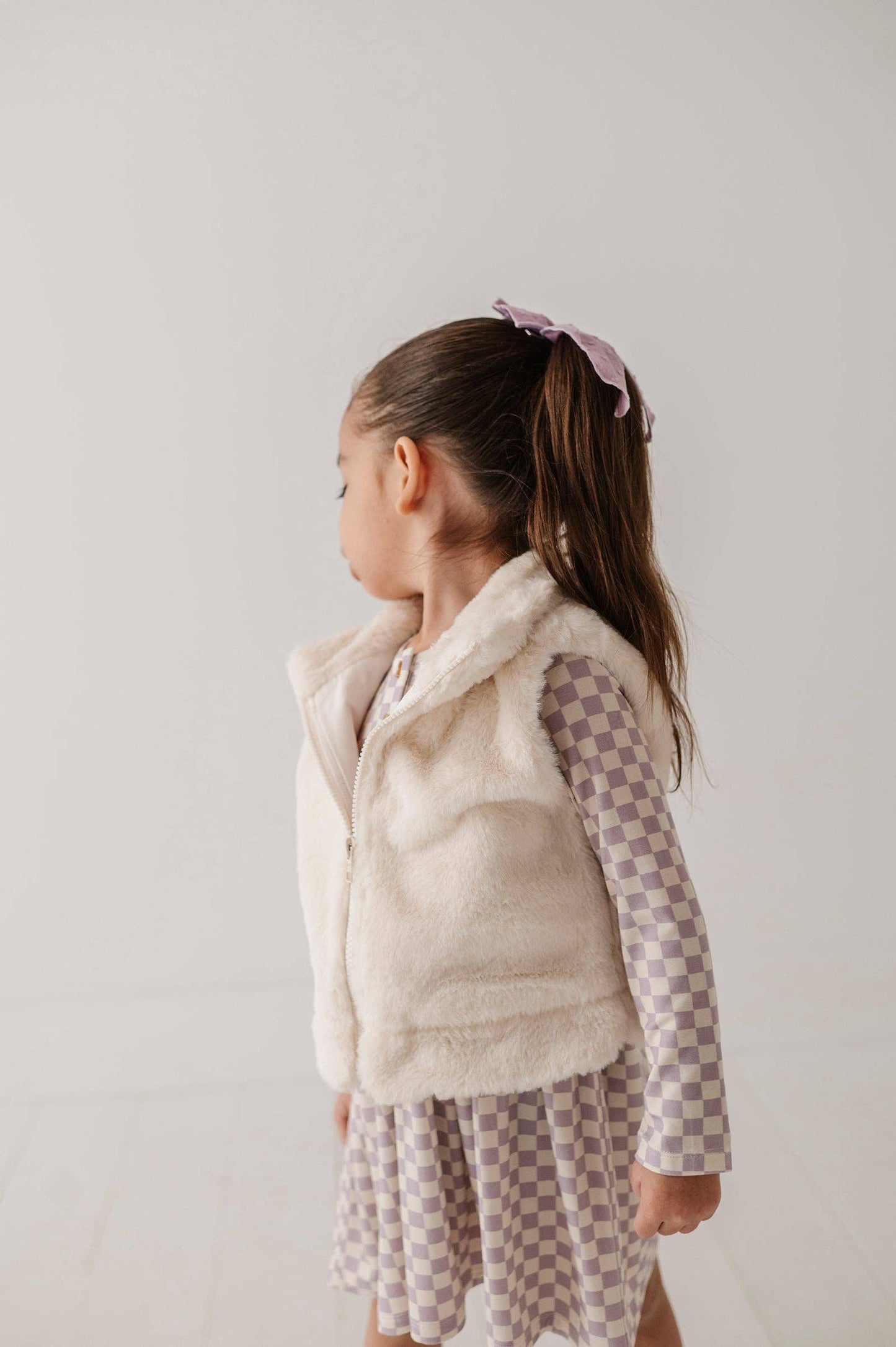babysprouts clothing company - Fur Vest Baby/Kids Clothing Fall 2025