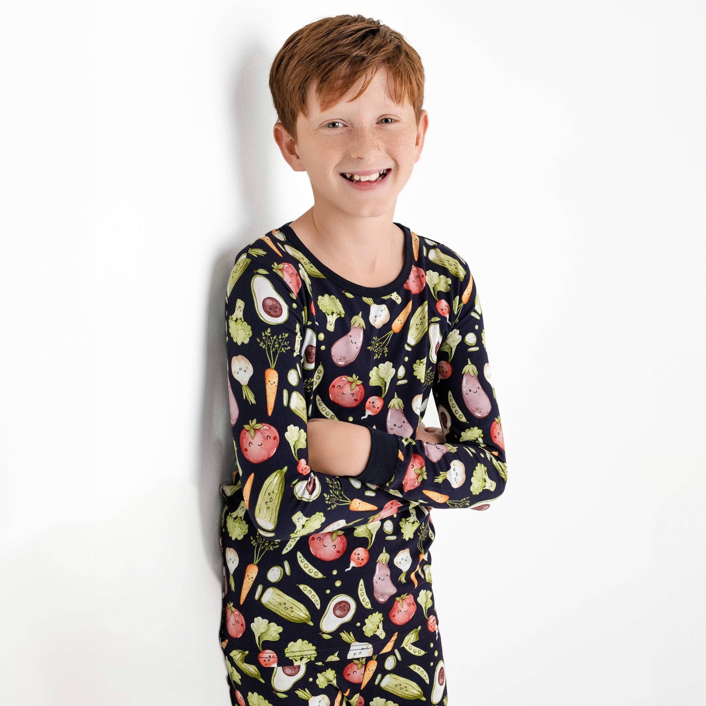 Jammie Session Jammies - Love You Veggie Much Long Sleeve PJ's