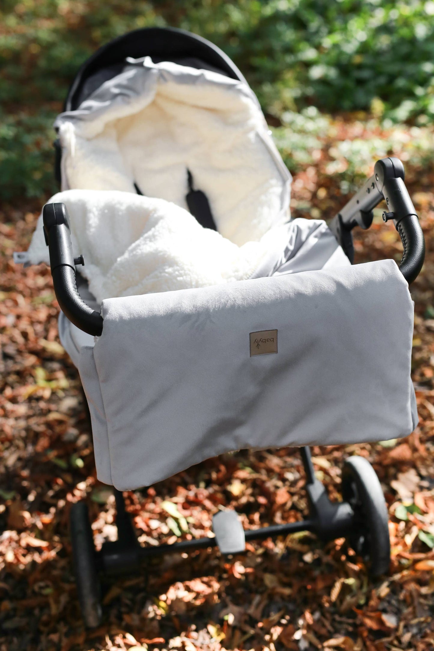 BABYLY - Waterproof velvet muff (hand warmer)/ stroller gloves
