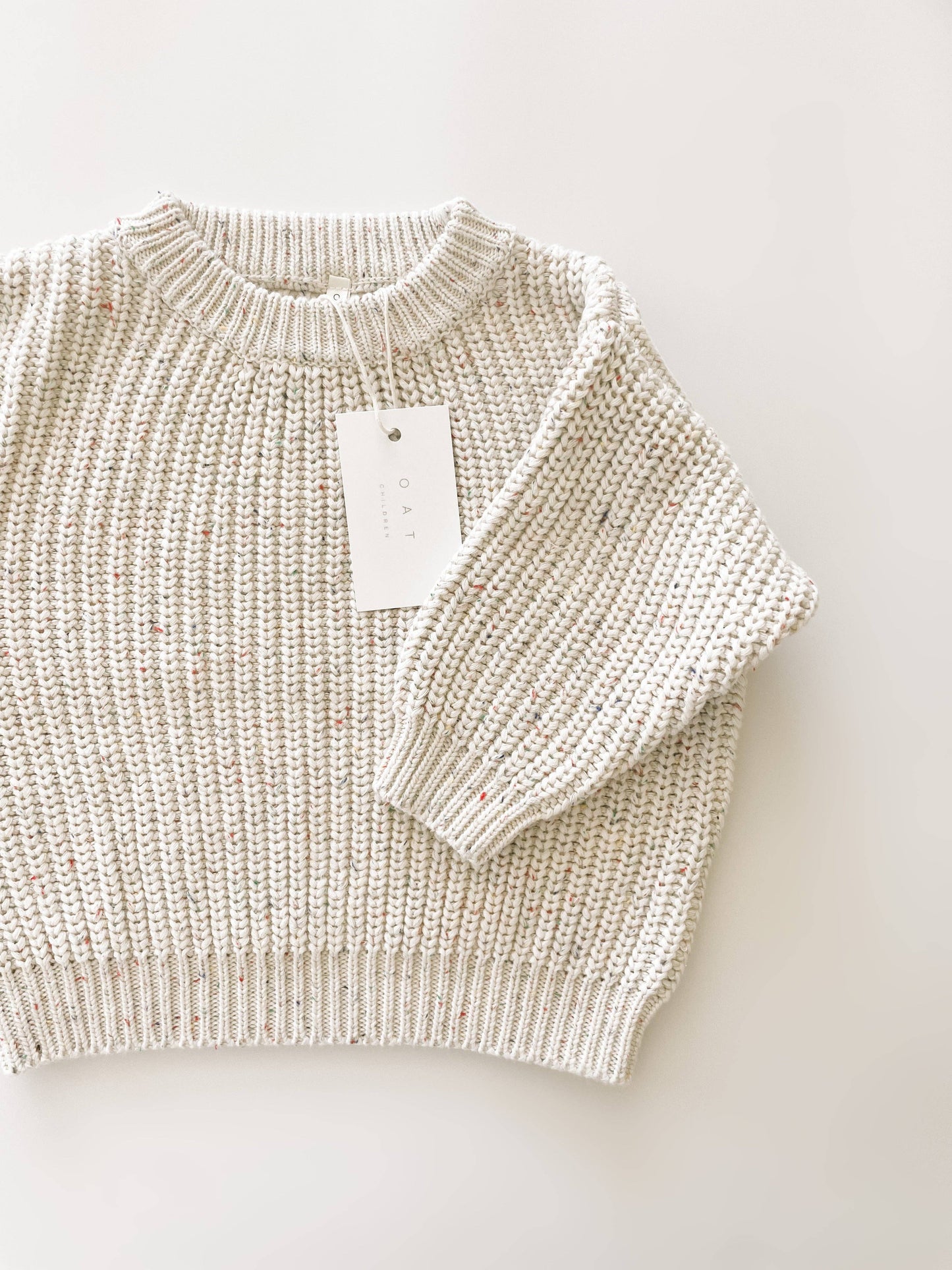 Oat Children - ‘Sprinkle Knit’ Chunky Sweater