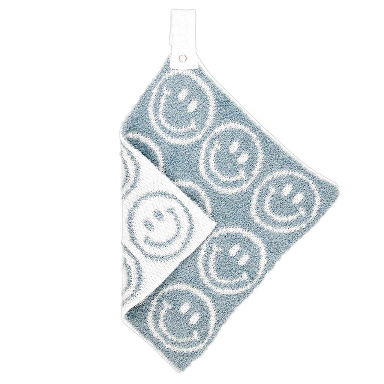 Stephan Baby by Creative Brands - Plush Pacifier Blankie - Smiley Faces