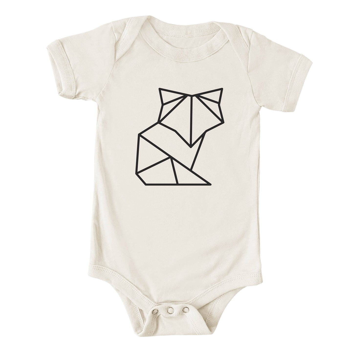 Tate & Adele - Geometric Bird Fox Bee Bear Bunny Heart Graphic Bodysuit
