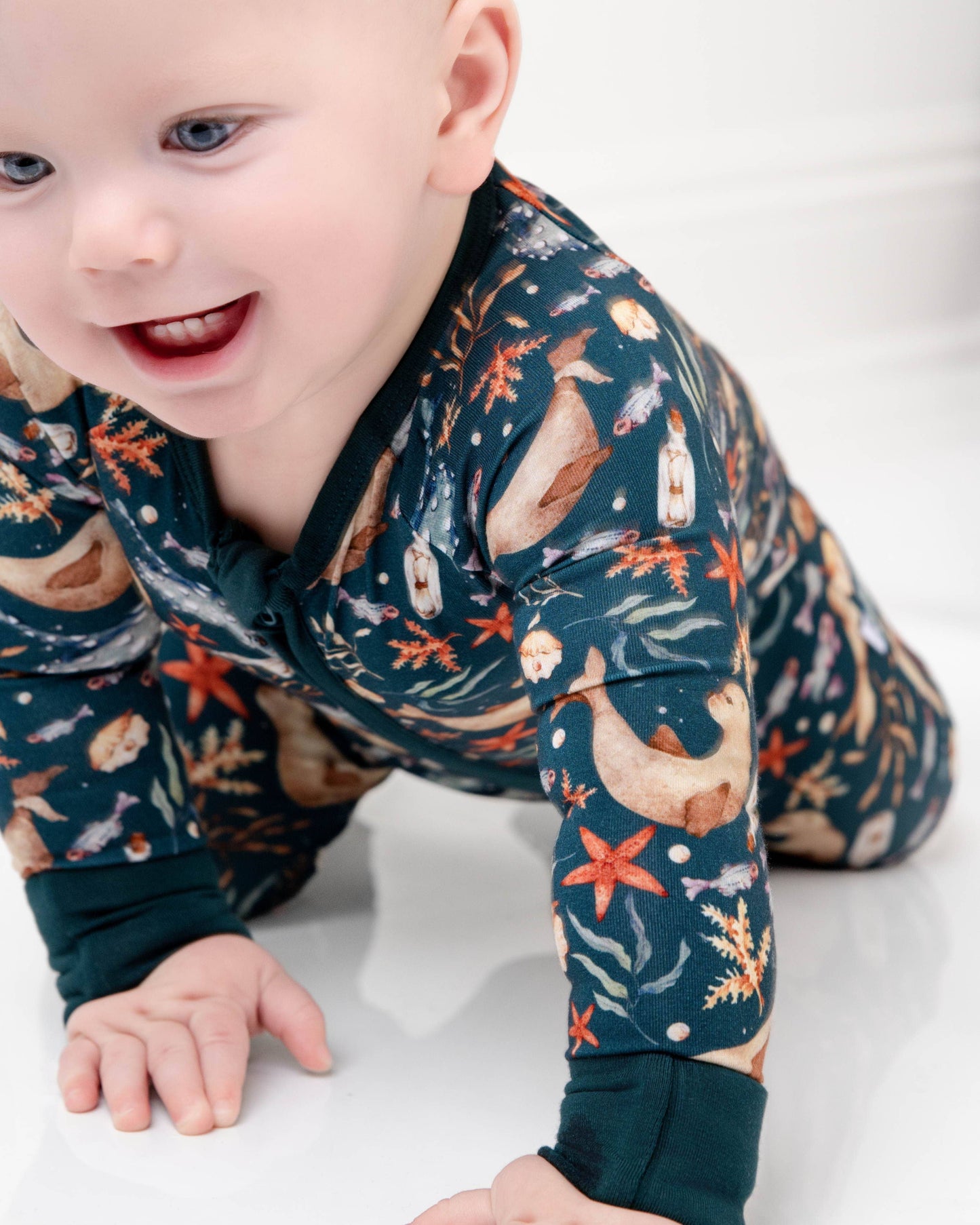Jammie Session Jammies- Waves & Whiskers
