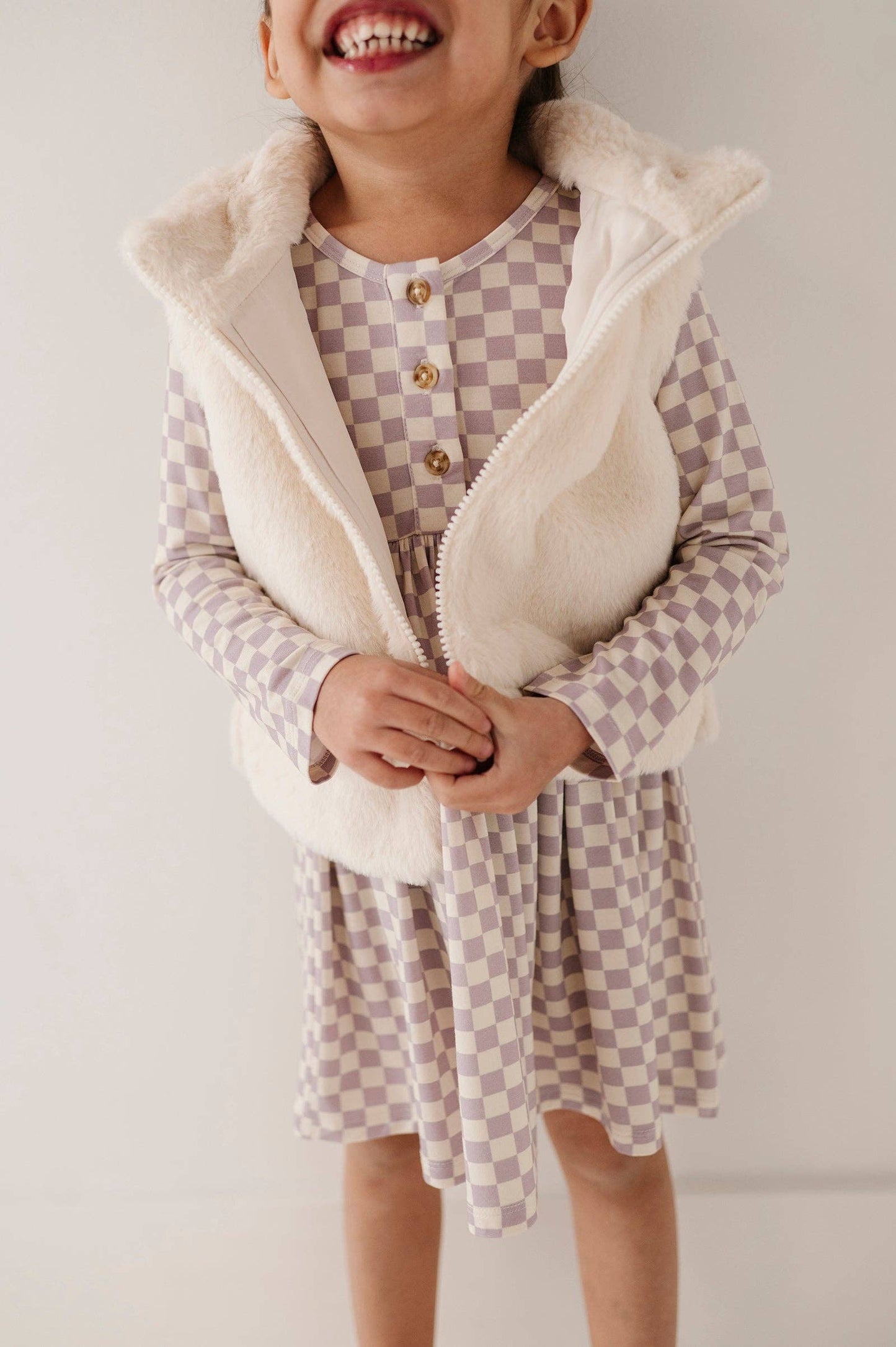 babysprouts clothing company - Fur Vest Baby/Kids Clothing Fall 2025