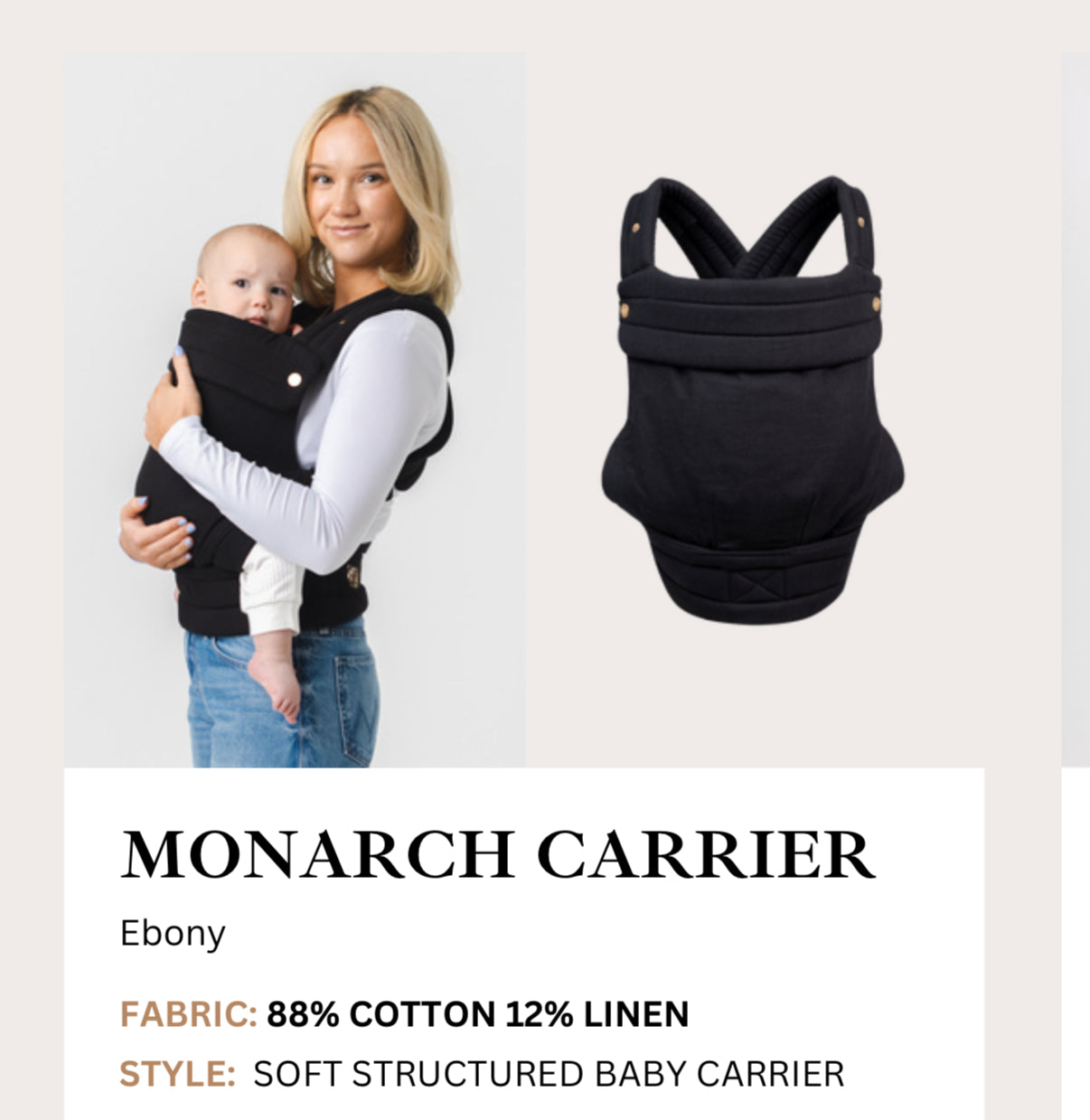 Mabē Monarch Carrier