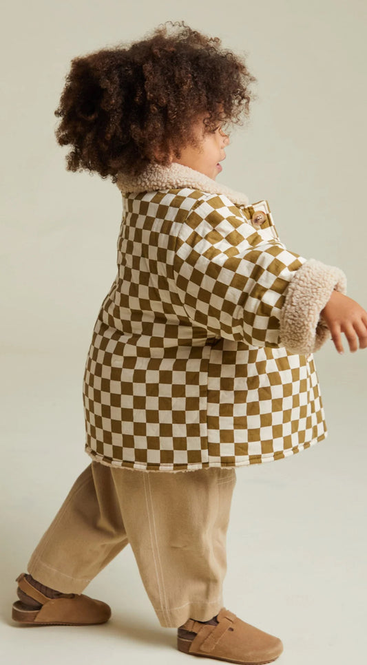 Claude & Co - Emery Coco Checkerboard Coat