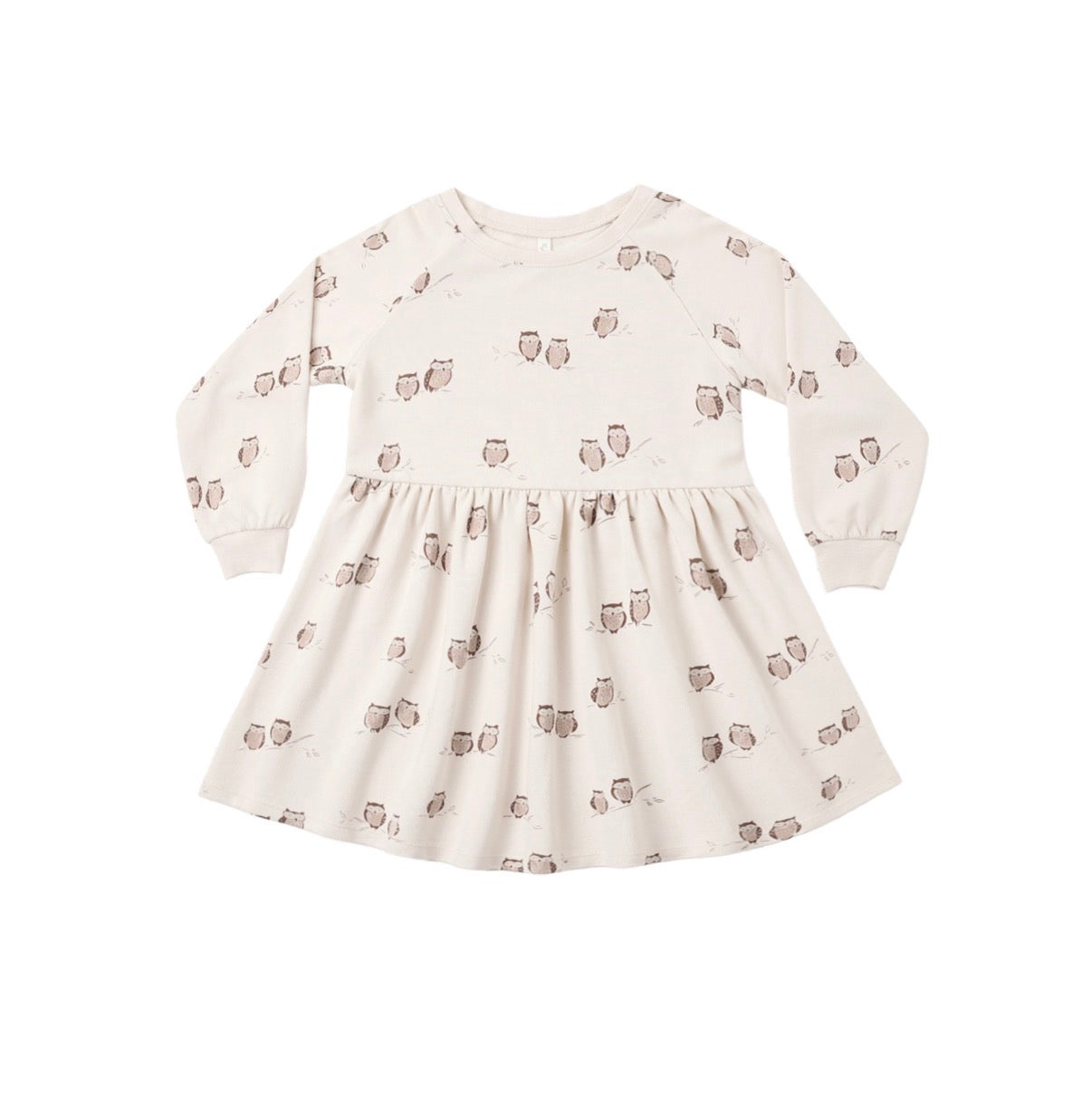 Rylee + Cru - Raglan Dress - Owls