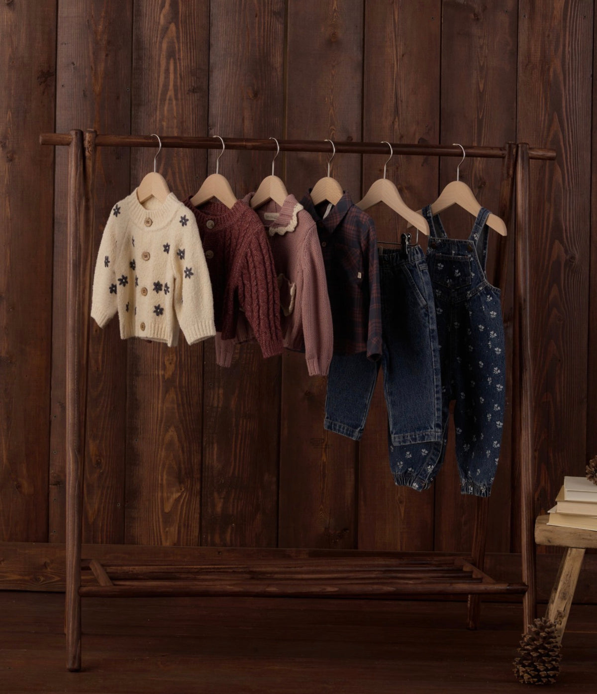 Rylee + Cru - Tulip Cardigan - Midnight Daisy