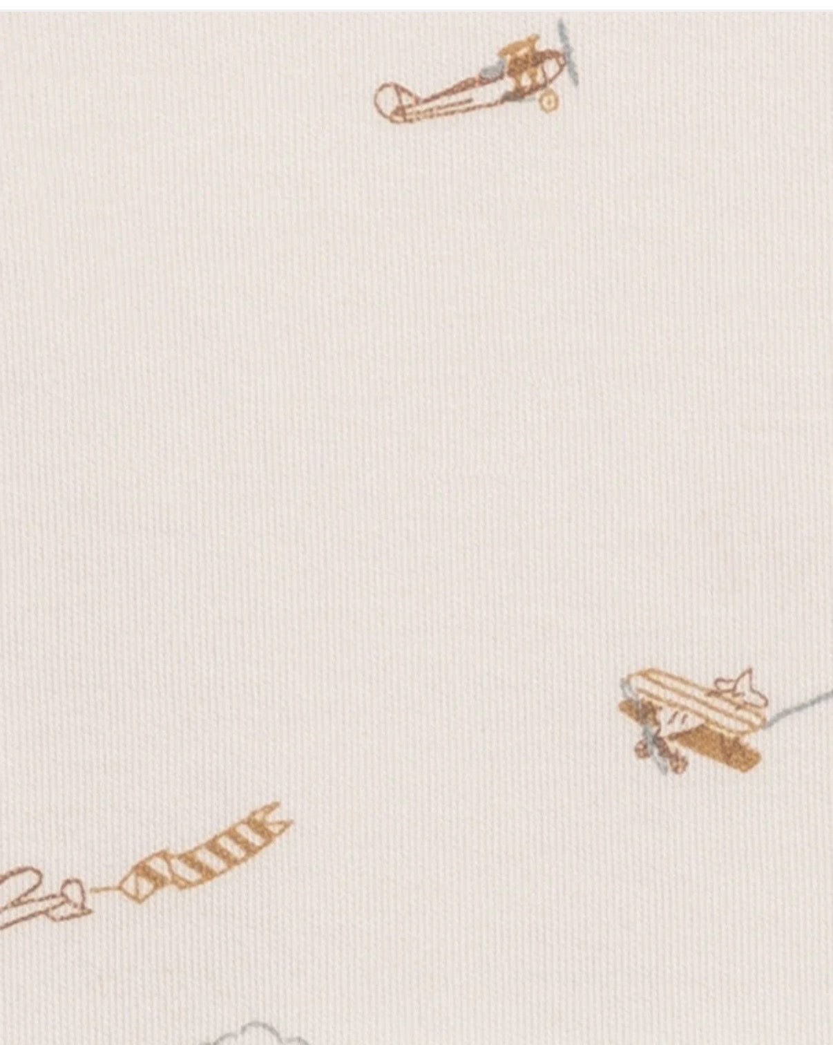 Colored Organics - Organic Baby Afton Bodysuit - Airplane / Mist