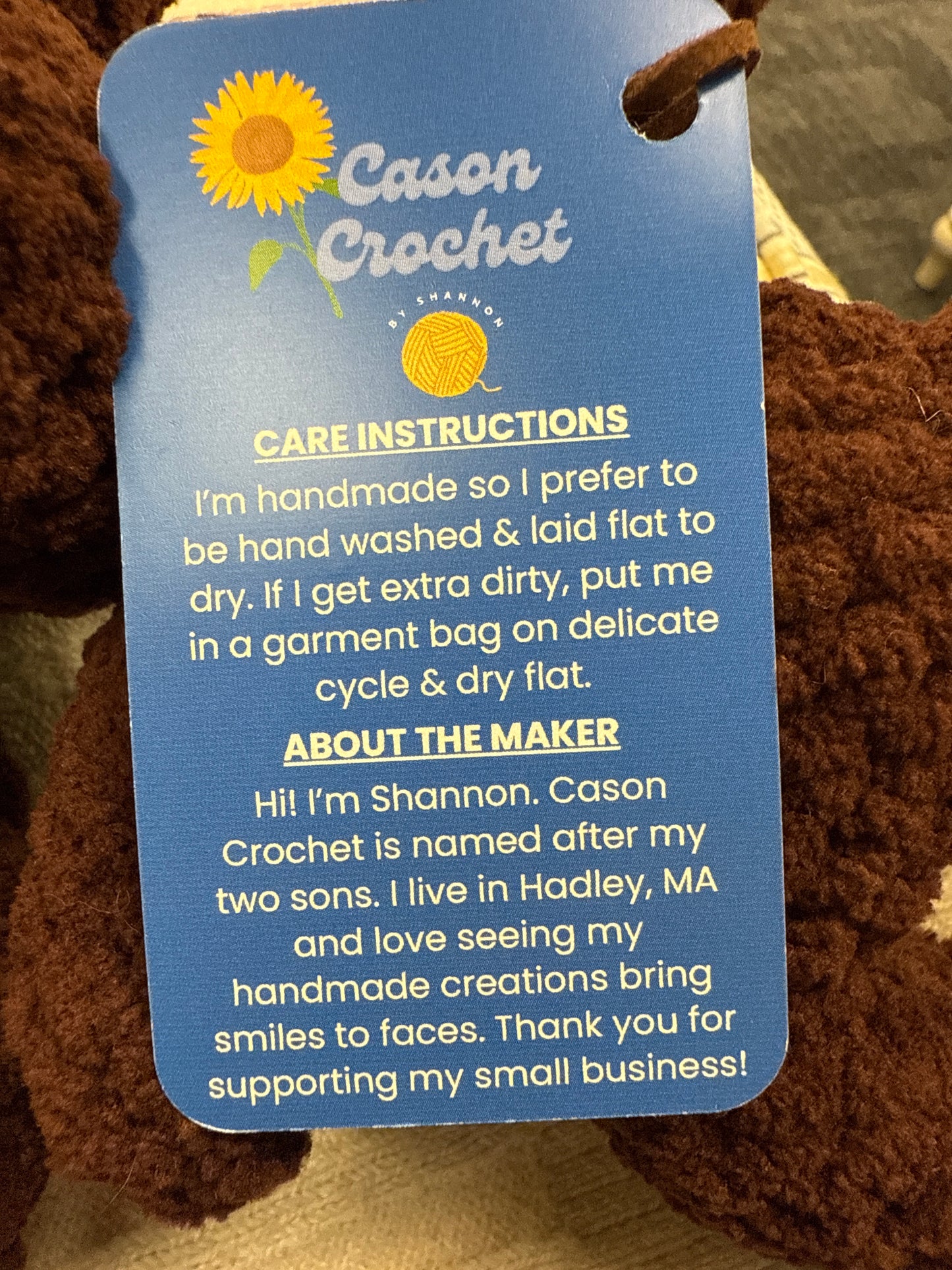 Cason Crochet - Pink Shell Turtle