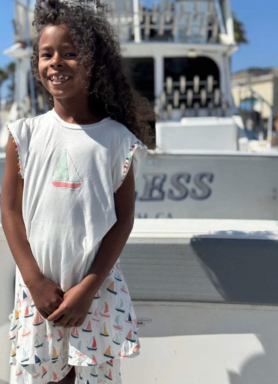Vignette - Brooke Skort in Boats