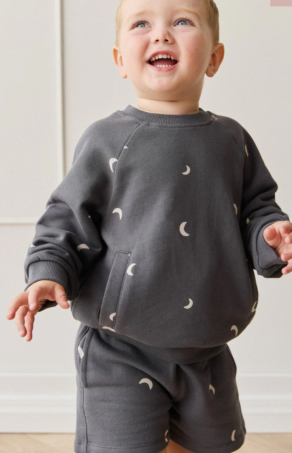 Jamie Kay - Organic Cotton Jalen Short - Crescent Moon Icelandic