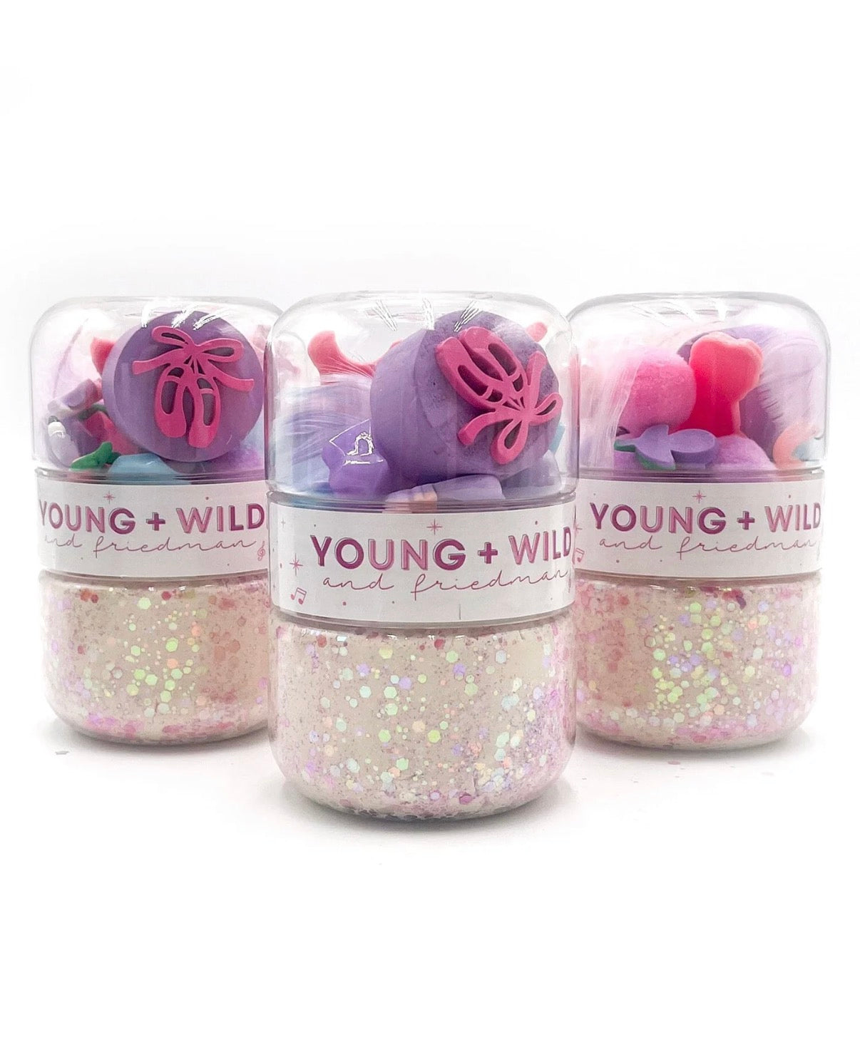 Young + Wild & Friedman - Grab & Go Dough Jar - Ballet