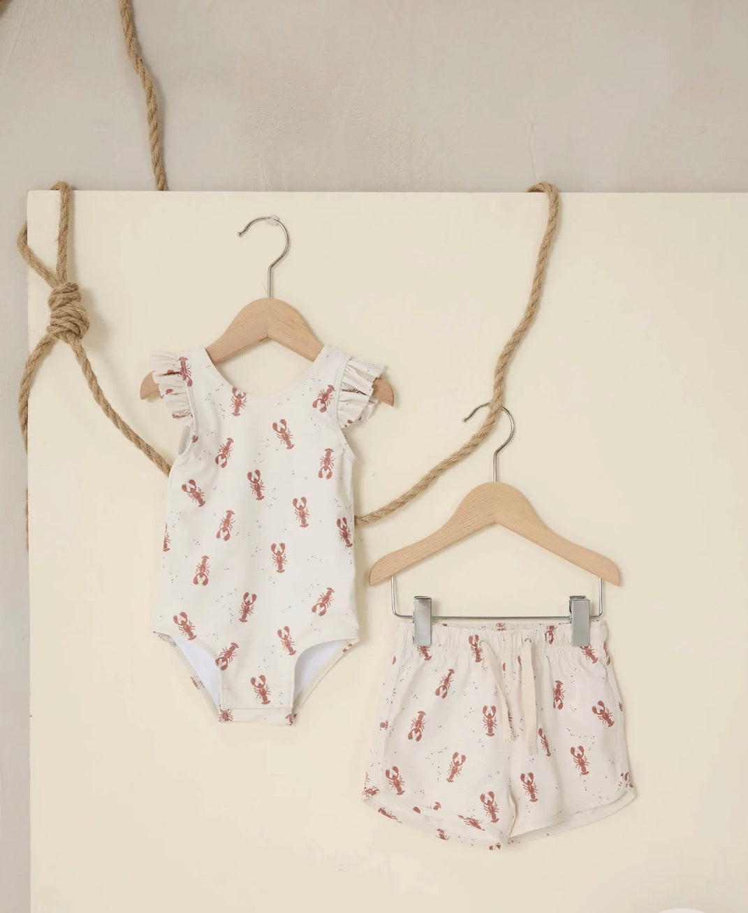 Rylee + Cru - Swim Trunk Lobster