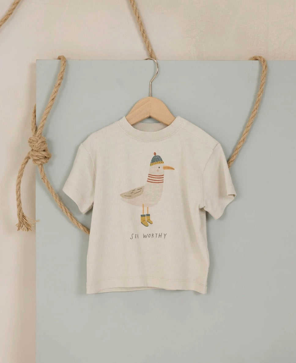 Rylee + Cru - Relaxed Tee Seagull