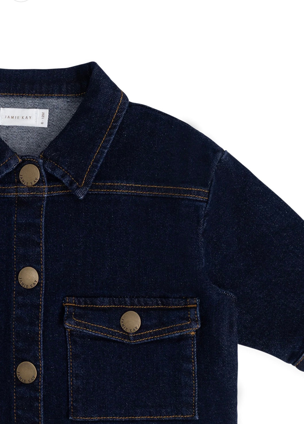 Jamie Kay - Arbor Jacket - Mid Indigo Denim