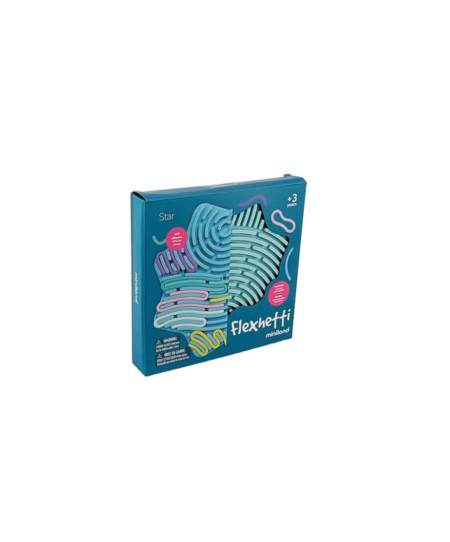 Miniland Educational - Flexhetti: Star - Silicone Fidget