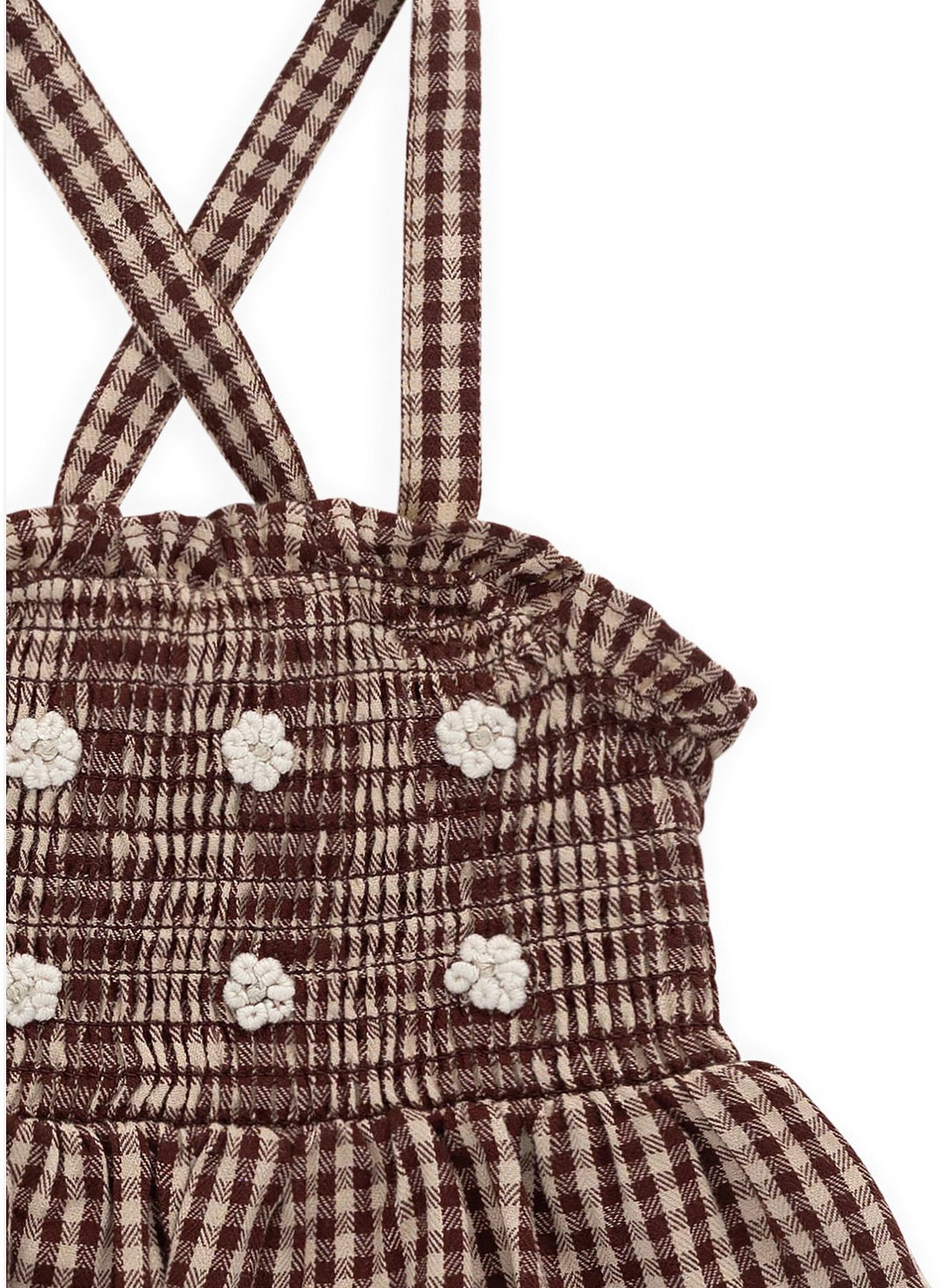 Jamie Kay - Organic Cotton Auden Top - Cinnamon Gingham