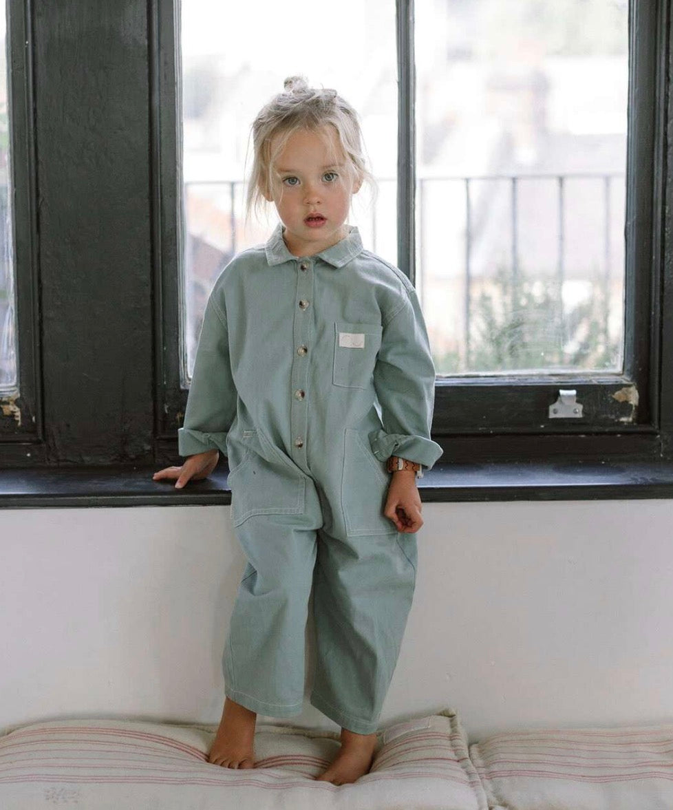 Claude & Co - Western Seagrass Overalls