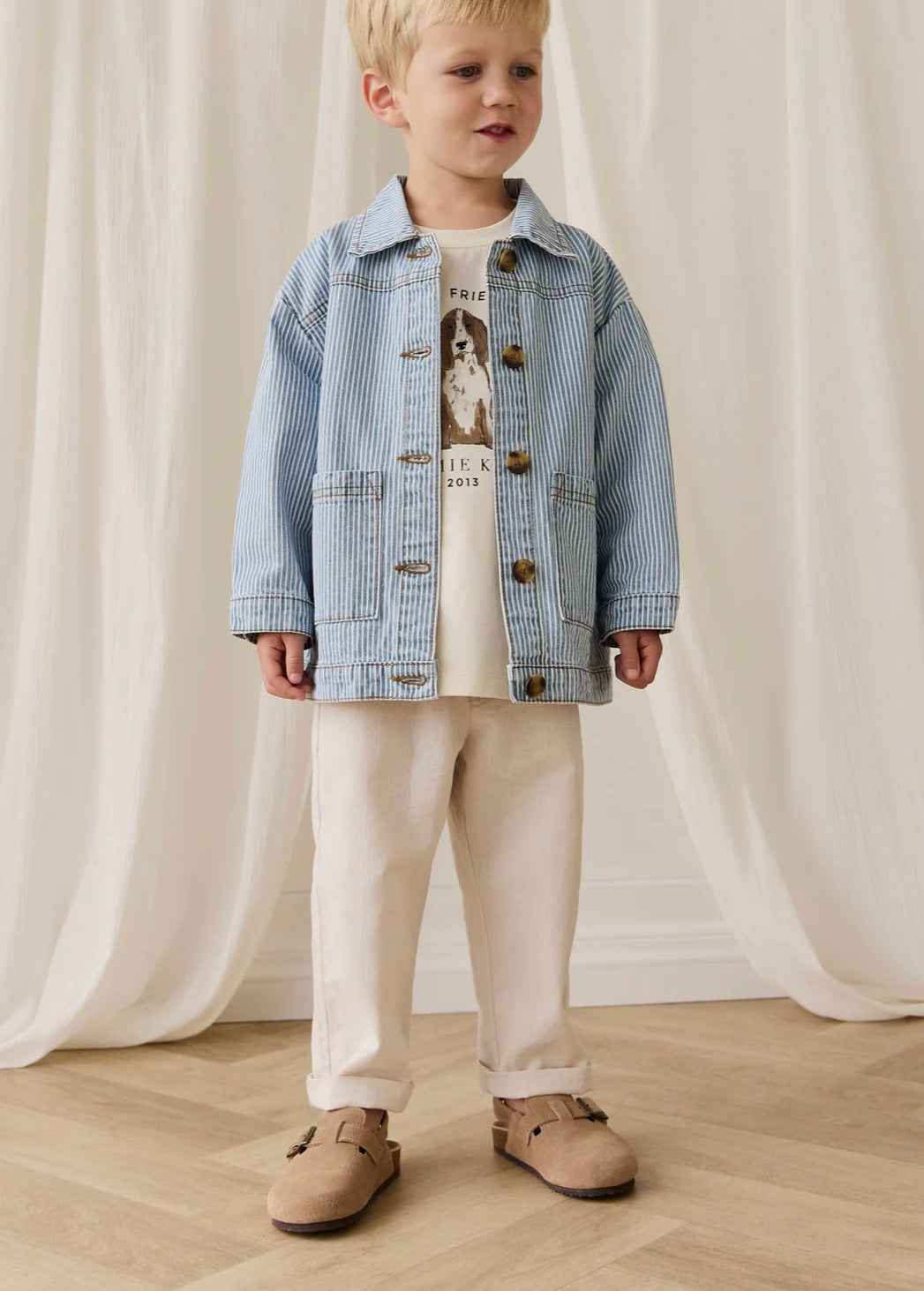 Jamie Kay - Axel Jacket - Holiday Striped