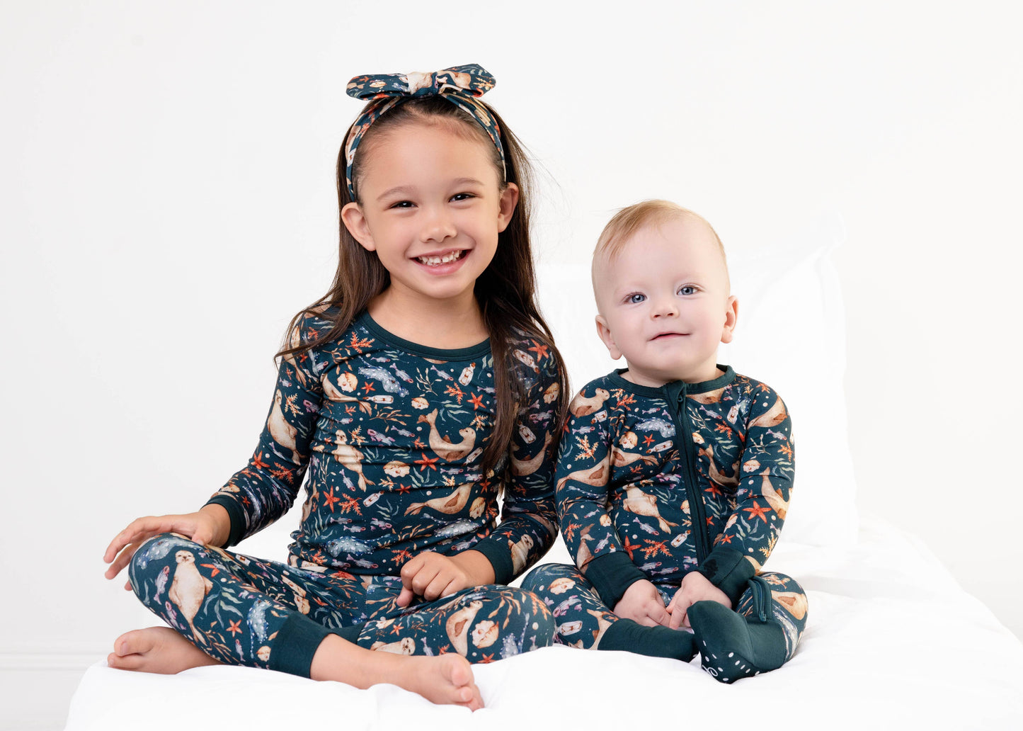 Jammie Session Jammies- Waves & Whiskers