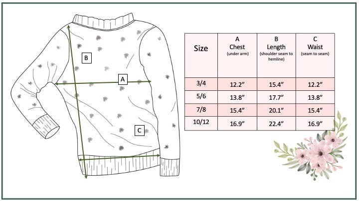 Adorable Sweetness - Kids Rust Pom Pom Fall Winter Scalloped Crew Neck Sweater