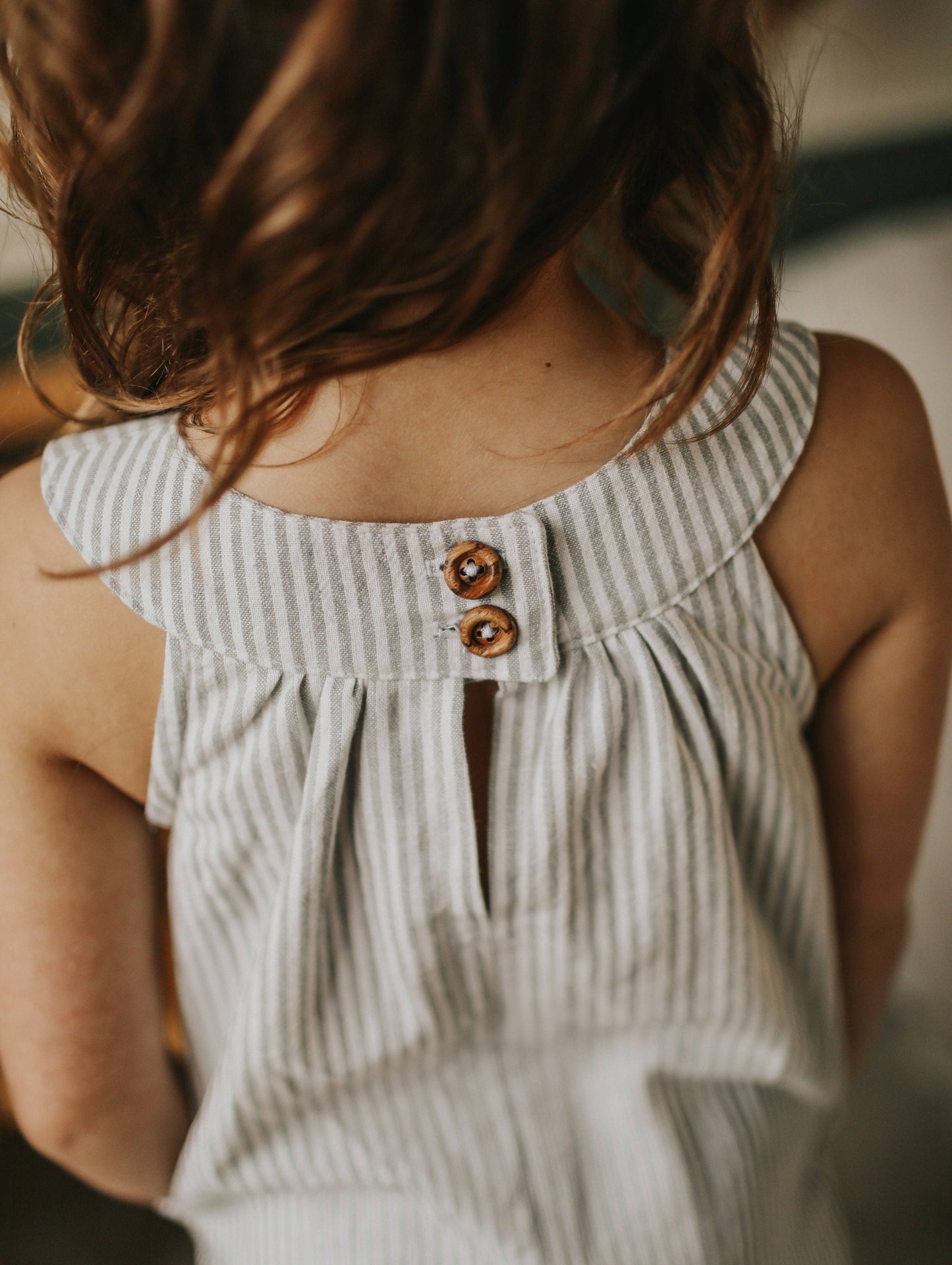 Tate & Adele - Yoke Dress with pockets