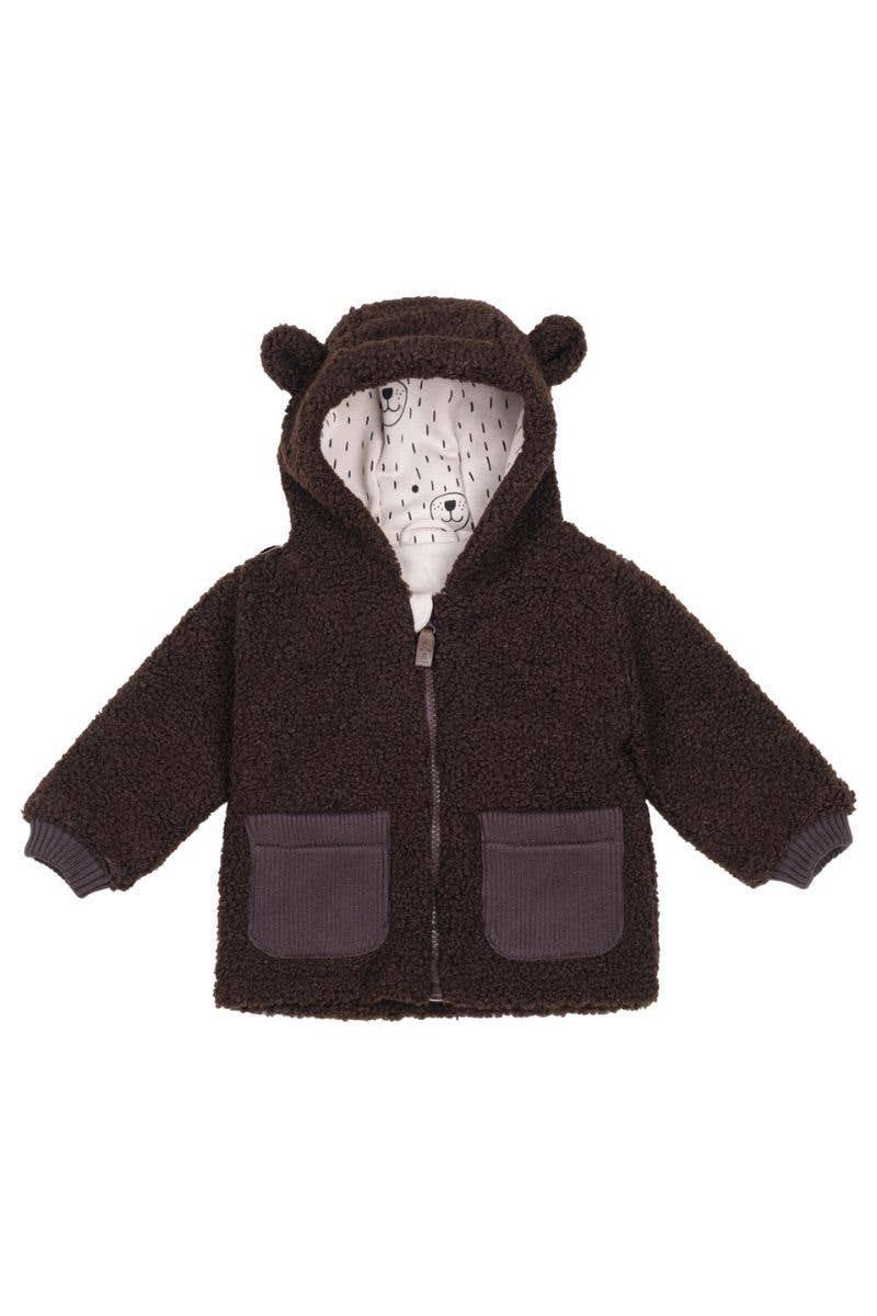 Ander - LEO KIDS JACKET Teddy bear 12 - 18m and 18 - 24m - Citrus Sky Boutique