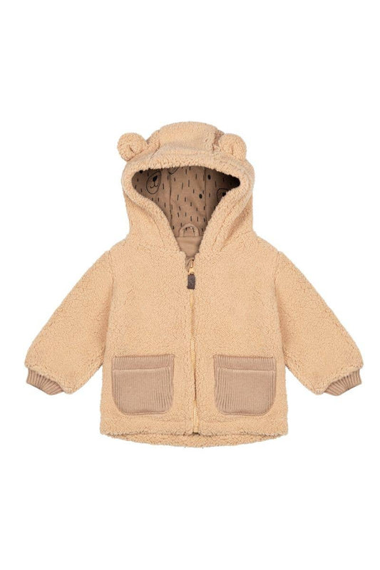 Ander - LEO KIDS JACKET Teddy bear 12 - 18m and 18 - 24m - Citrus Sky Boutique