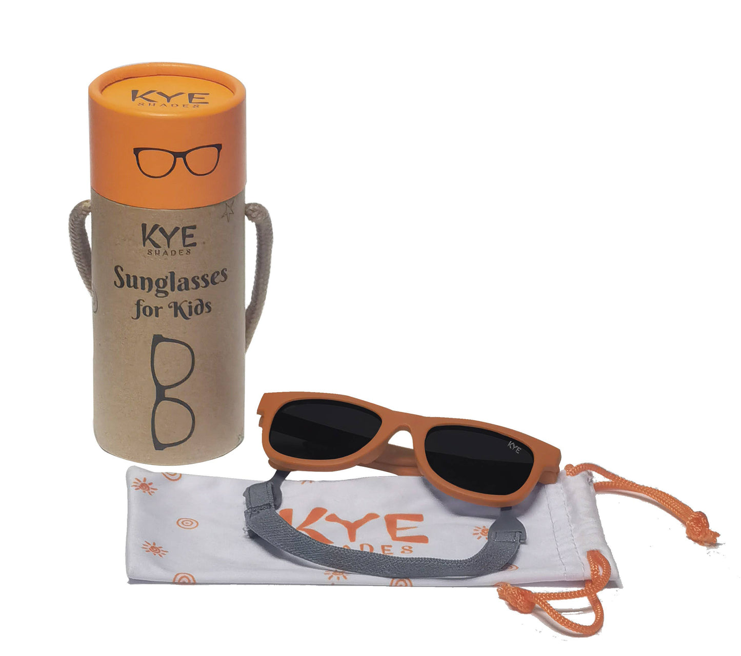 Kye Shades - Infant Polarized Sunglasses | Ages 0-12 months | Amber