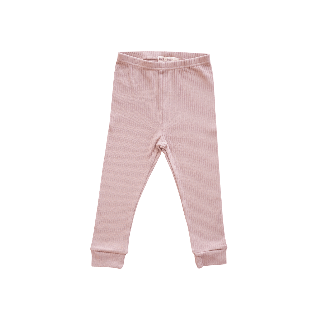 bug + bean kids - Organic Ribbed Cotton Legging