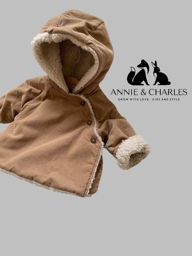 Annie & Charles - Annie & Charles® Lambskin Jacket made of soft cotton