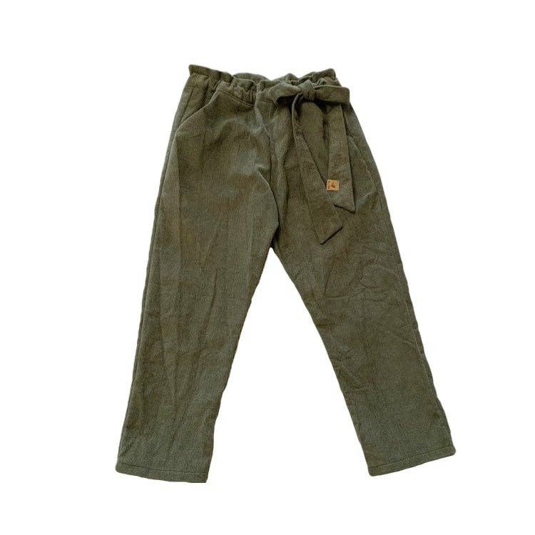 Tate & Adele - Paper bag waist Pant with tie